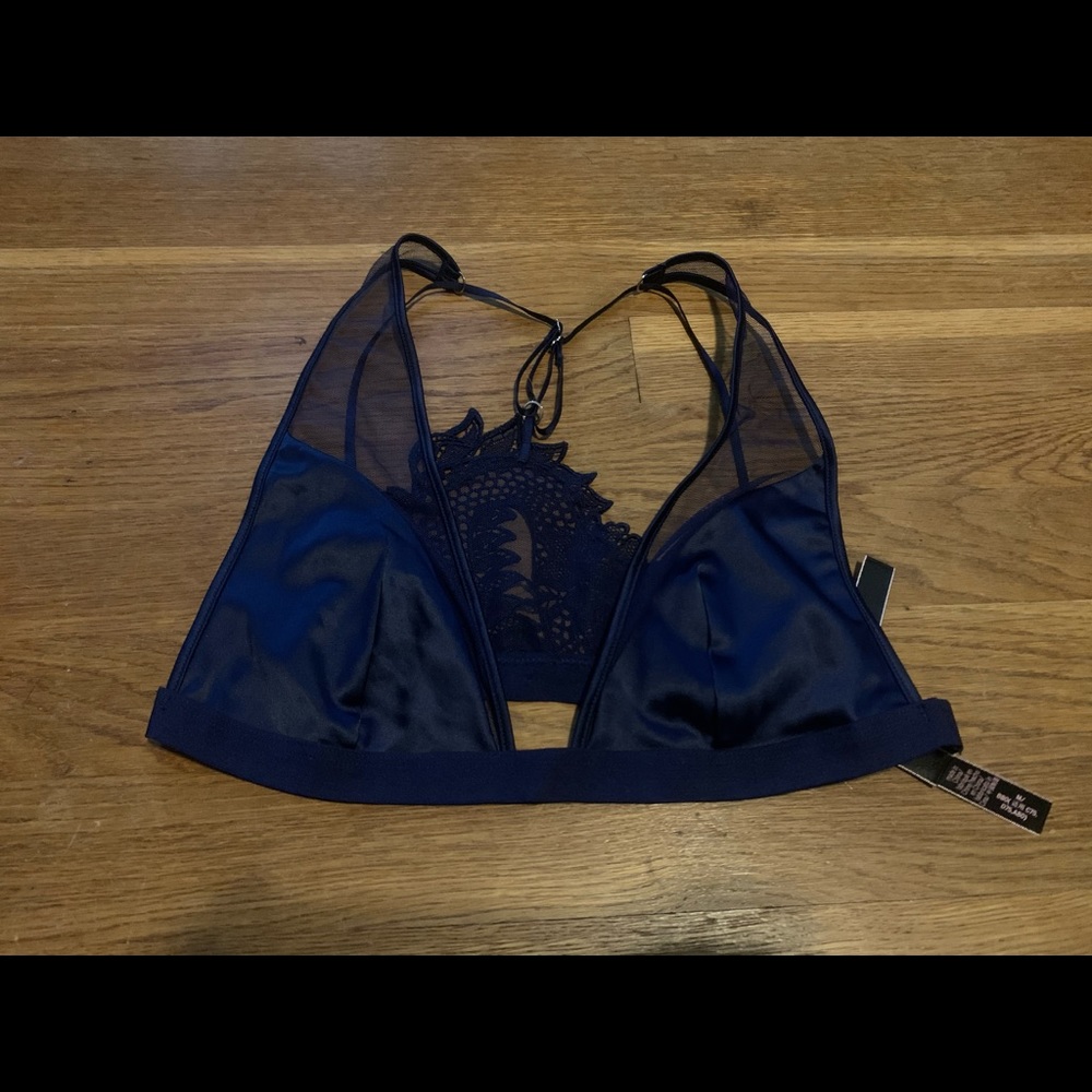 Victoria Secret Bralette Medium Blue